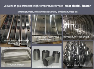 モリブデン加熱シールドモリブデンシート高温炉モリブデン凹面スクリーン - Product Image 5