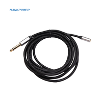 Câble adaptateur convertisseur audio auxiliaire pour casque 6,35 mm 1/4 pouce mâle vers 3,5 mm 1/8 pouce femelle 0,3 m 1,5 m 3 m