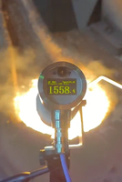 Sijie STRONG-SR-6016 Yüksek Stabilite IR Termometresi 600-1600C Demir ve Çelik Endüstrisi Fırınları için OEM/ODM