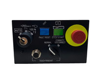 A05B-2650-C005 Panel de Operador Original FANUC R-30iB, Interruptor de Modo de Gabinete, Unidad de Control de Parada de Emergencia, En Stock