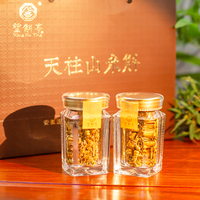 Boîte cadeau de rouleaux de Mihu Dendrobium de qualité supérieure - Authentique Mihu Fengdou de la montagne Tianzhu