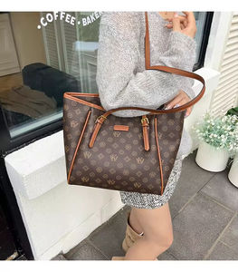 Sac à main décontracté de luxe à grande capacité, imperméable, à fermeture ouverte, pour l'automne/hiver - Product Image 1