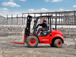 2.5Ton 3Ton 4WD dış mekan kullanımı Off Road <span class=keywords><strong>Forklift</strong></span> 4x4 tüm arazi bozuk arazi forklifti - Product Image 4