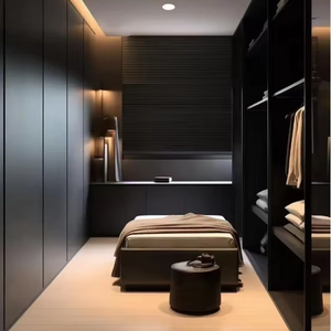 Meubles de chambre à coucher Armoire en bois au design moderne - Product Image 2