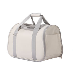 Dayanıklı hafif taşınabilir el omuz Pet taşıyıcılar diyagonal strapets büyük kapasiteli evcil köpek için nefes köpek çanta - Product Image 2