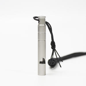 Silbato de Emergencia, Silbatos Metálicos de Rescate con Cordón, Silbatos para <span class=keywords><strong>Perros</strong></span> para Campismo al Aire Libre, Senderismo, Entrenamiento de Mascotas, Deportes - Product Image 5