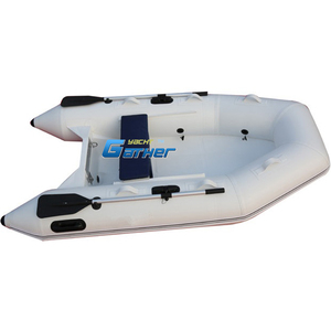 CE <span class=keywords><strong>Petit</strong></span> 2.5M Fibre <span class=keywords><strong>De</strong></span> Verre Utilisé Pêche Sport Bateaux Gonflables RIB250 1.0mm Hypalon Tube à Vendre - Product Image 3