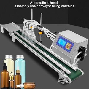 Small High Productivity PLC Controlled Oil & Beverage Glass Filling Machine 20-1000ml for Small Businesses - Product Image 4