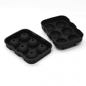 Moldes de silicona para cubitos de hielo, esferas para whisky, con tapas y moldes cuadrados grandes para cócteles - Product Image 3