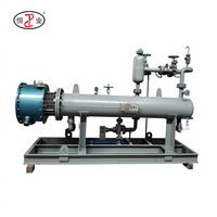 Chauffe-eau électrique antidéflagrant en acier inoxydable 300 kW IP56 Ex IIC T4 sur châssis pour système de régénération de pipeline et transfert de chaleur