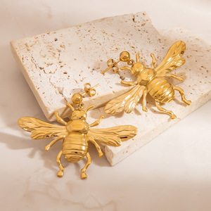 Pendientes Colgantes de Abeja para Mujer, Joyería de Fiesta, Accesorio de Moda DIY con Forma de Insecto, Yiwu - Product Image 3