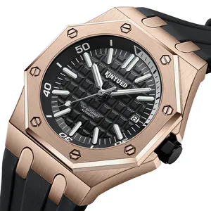 Taucher Luxus uhren Sport Männer Tauchen Mechanische Uhren Private Label 10ATM Glas Wasserdichte Uhr 16mm