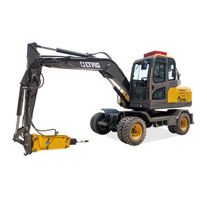 Chinês Brand <span class=keywords><strong>New</strong></span> 9 Ton Rodas Escavadeira Mini Escavadeira Escavadeira Média para Venda - Product Image 5