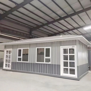 CE Certified Pitched Roof Prefabricated Container House Modular Detachable Light Steel <strong>Unit</strong> for <strong>Camping</strong> Outdoor Living Space - Product Image 6