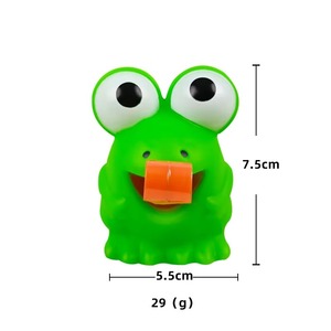 Jouet anti-stress amusant en forme de grenouille ou de dinosaure à mâcher, idéal pour les enfants, cadeaux de Noël et de fête - Product Image 3