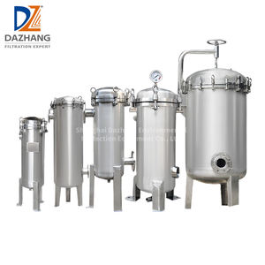 Filtre à sacs personnalisable <span class=keywords><strong>DZ</strong></span>, neuf, 20 sacs, en acier inoxydable 304/316L, pour l'industrie alimentaire et des boissons, débit max. 400 T/H, 10m - Product Image 2