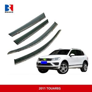 Déflecteurs de vent pour voiture TOUAREG, visières de fenêtre à injection, protection contre la pluie et le soleil - Product Image 2