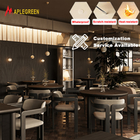 Ensemble de chaises et tables de restaurant sur mesure de luxe, mobilier de banquettes commerciales pour projets hôteliers et de restauration fine