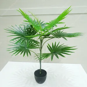 하이 퀄리티 팬 팜 인공 식물 나무 장식