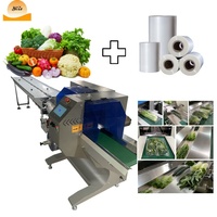 Machine à emballer à flux Biscuits Biscuit Alimentaire Emballage horizontal Bonbons Oreiller Type Machine d'emballage Compresse
