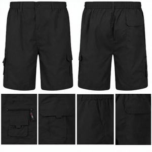 กางเกงขาสั้นลำลองผู้ชายทรงสลิมฟิต ผ้าคอร์ดูรอย น้ำหนักเบา ใส่สบาย เหมาะกับฤดูร้อน มีกระเป๋าหลายช่อง เอวยางยืด ระบายอากาศได้ดี มีหลายขนาด - Product Image 1