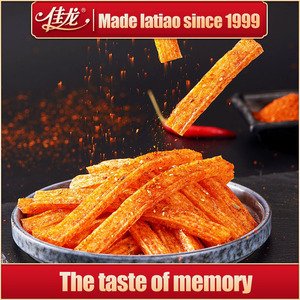 Jialong 102g Latiao Snack Piccante al Glutine, Popolare Snack Cinese Asiatico, Strisce di Cibo Piccante all'Ingrosso - Product Image 5