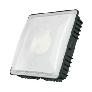 Lámpara Led de 40w, 50w, 60w, 80w, 100w, 120w, para estacionamiento, gasolinera, envío directo a almacén de EE. UU.