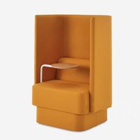 Canapé de bureau moderne en tissu pour zone de réception, fauteuils et canapés de réunion à dossier haut pour entreprises
