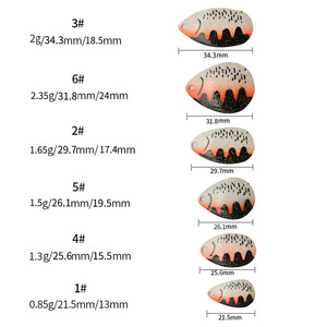 NOUVEAU OEM DIY Couleur Luya Bait Whisker Noise <span class=keywords><strong>film</strong></span> modifié sequin Big Fish specialise - Product Image 5