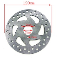 Disque de frein pour scooter électrique à essence 120mm 140mm pour Pocket Bike 47cc 49cc 2 temps, Mini Dirt Bike, ATV Quad, Mini Moto