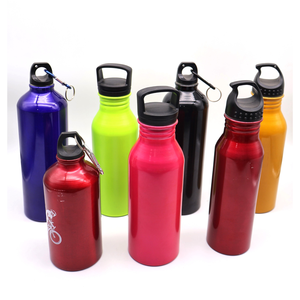 Bouteilles en métal en aluminium en gros avec bouchon à vis du fabricant vietnamien pour bouteille de flacon d'eau de sport couleurs personnalisées - Product Image 5