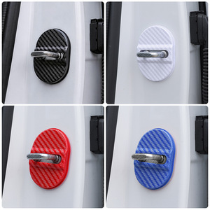 Black Carbon Fiber Texture <b>Car</b> Side <b>Mirror</b> Cover Caps Oval Exterior <b>Mirror</b> Trim 2 Piece - Product Image 3
