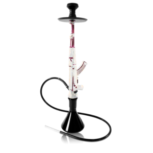 Biểu Tượng Tùy Chỉnh Sheesha AK 47 Shisha Hookah Đặt Sang Trọng Đầy Đủ Kim Cương Súng Phong Cách Kích Thước Lớn Shisha <span class=keywords><strong>E</strong></span> Hookah Cho Bar Và Nhà Đảng - Product Image 1