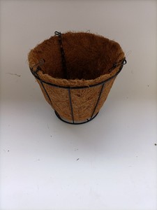 Prezzo di fabbrica transfrontaliero nuovo cesto appeso in metallo cocco per <span class=keywords><strong>balcone</strong></span> vaso di fiori decorazione - Product Image 5