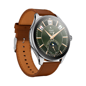 Montre intelligente AMOLED de 1.6 pouces avec appel BT, plus de 100 modes sportifs Moniteur de fréquence cardiaque, montre de fitness pour hommes avec 3 sangles - Product Image 1