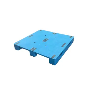 1200 x 1200 Mm Flat Top Rack Load 1000kg Plastic Pallet For Rack Storage and one way shipping