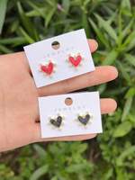 Anting-anting Mutiara Bintang Laut Pantai Musim Panas, Anting-anting Stud Kerang Cangkang Berlapis Emas Tembaga 18K, Anting-anting Mutiara Bintang untuk Wanita