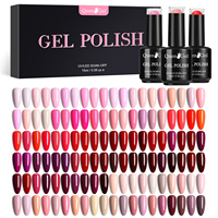Kit de Vernis à Ongles Semi-Permanent Professionnel, Fabrication Personnalisée, Couleurs au Choix, Gel UV 15ml, Marque Privée