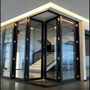 มุ้งลวดพับได้แบบถอดได้ ระบบประตูมุ้งลวดรังผึ้งแบบจีบโลหะ สำหรับระเบียง หน้าต่าง ลานบ้าน - Product Image 6