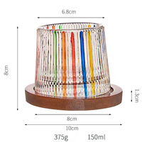 Verres à vin en verre transparent personnalisés, créatifs et durables, 150 ml, design classique, pour la bière et les fêtes, vente en gros