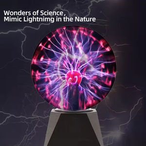 Lámpara <span class=keywords><strong>de</strong></span> <span class=keywords><strong>Plasma</strong></span> Eléctrica J&R <span class=keywords><strong>de</strong></span> 8 <span class=keywords><strong>Pulgadas</strong></span>, Bola Estática LED USB Mágica, Novedad para Niños, Decoración del Hogar, Uso en Dormitorios, Venta al por Mayor - Product Image 6