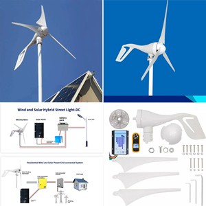 Factory Direct Sales Household Commercial <b>Generator</b> for Wind Power Wind Windturbine High Quality Hot Sale Wind 400W Wind - Product Image 4