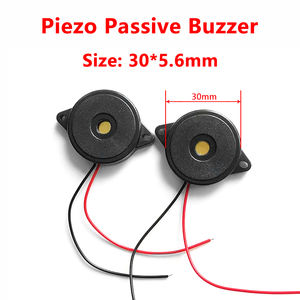 Alarma de advertencia de CA electrónica de 30*5,6mm AT3040 zumbador piezoeléctrico pasivo de 5V con semicírculo pequeño - Product Image 2