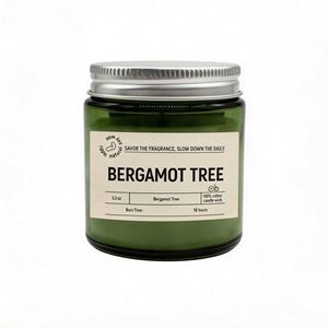 Bougie d'intérieur en cire de soja 90g, petite bouteille verte, parfumée, avec diffusion de parfum longue durée et effet air frais - Product Image 5