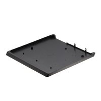 Obere und Untere Gehäuseabdeckung für PlayStation 4 PS4 Pro Konsole, Ersatzteile in Schwarz
