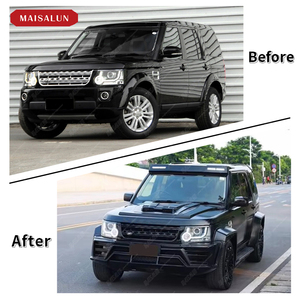 Kit corpo di scoperta Spoiler per brocca del paraurti posteriore anteriore per <span class=keywords><strong>Land</strong></span> <span class=keywords><strong>Rover</strong></span> <span class=keywords><strong>Discovery</strong></span> 4 Upgrade To G Style Body Kit - Product Image 5