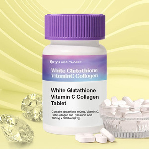 Tableta de colágeno de vitamina C de glutatión blanco inspirada en la belleza coreana, suplemento sanitario antimelasma para aclarar la piel - Product Image 2