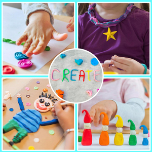 Bestseller Set Creativo Colorato per Bambini, Kit di Argilla ad Asciugatura all'Aria per Intrattenimento Indoor - Product Image 6