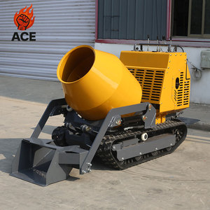 Индивидуальный Мини Бетонный самосвал, 750 кг, бесплатная доставка, гидравлический самосвал, высокоэффективный гусеничный самосвал, Бетономешалка - Product Image 1