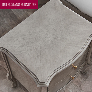American Luxury Modern Design Nightstand Wooden <strong>Bedside</strong> <strong>Table</strong> With 2 Drawers C415B - Product Image 4